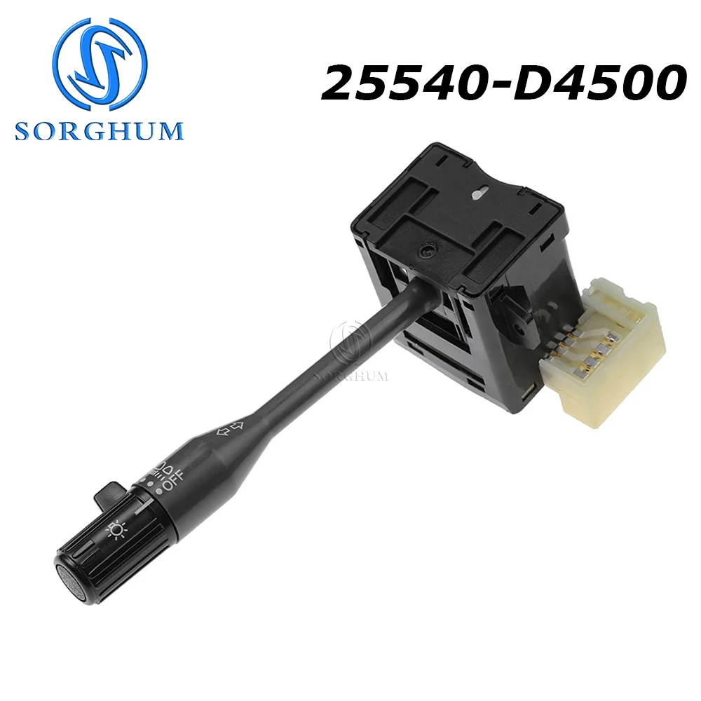 

SORGHUM Headlight Turn Signal Dimmer Combination Switch For Nissan D21 Sentra Stanza Pathfinder D720 25540-D4500 25540D4500