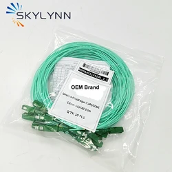 100Pcs SC/APC 3.5 Meter SM G657A2 SX Core 1.6mm Fiber Optic Patch Cord With Blue LSZH Jacket For French Telecom