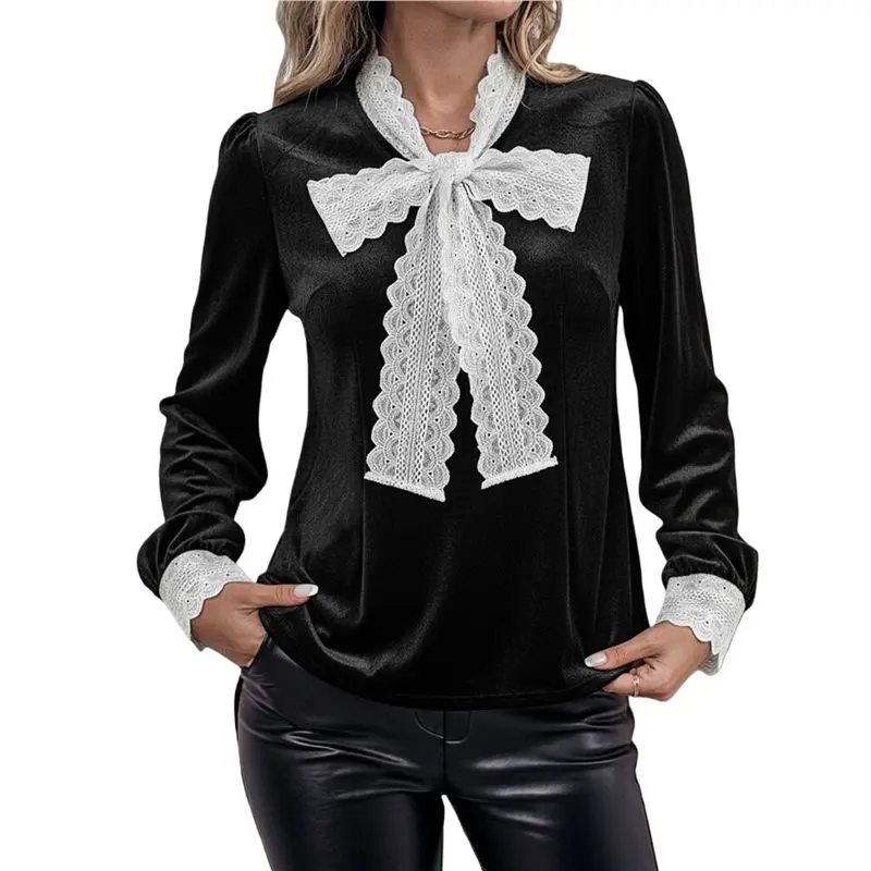 Cyl-Women Tie Neck … - image