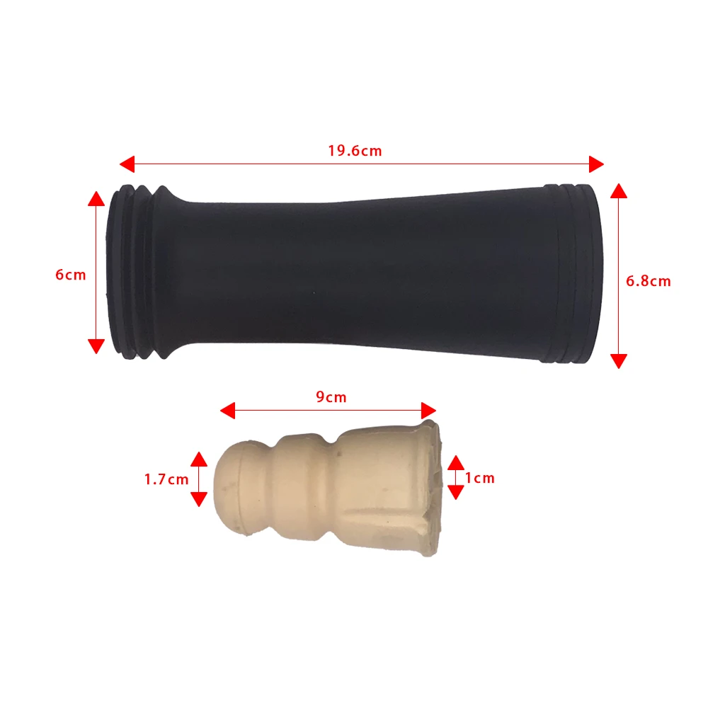 Car Rear Shock Absorber Buffer Rubber Boot Set Dust Cover For Hyundai MISTRA CF 2014-2021 1.6T ninth-generation Sonata LF 2015-