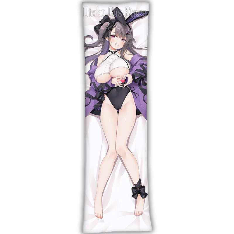 Anime Azur Lane SN Pamiat'Merkuria Bunny Girl Cosplay Dakimakura Hing Body Pillow Case Japanese Cushion Cover BMZP