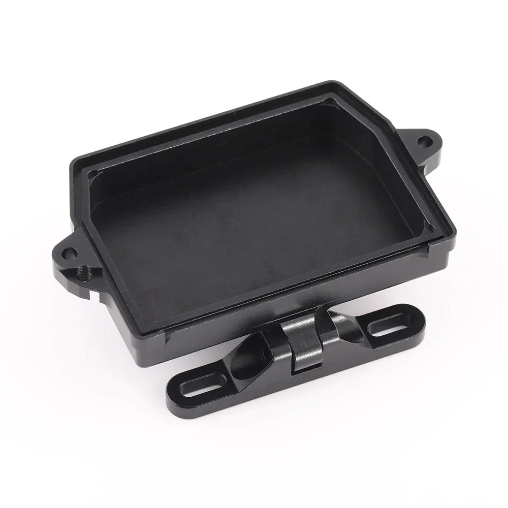 Cubierta de caja receptora con soporte de ajuste eléctrico para TRAXXAS 1:5 X-MAXX 6S/8S 1:6XRT Monster Truck piezas de mejora