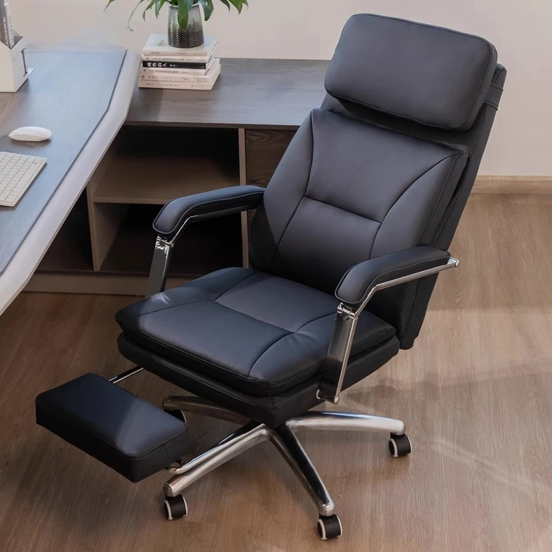 

Headrest Modern Office Chair Design Waterprouf Luxury Lounge Office Chair Computer Vanity Chaise Furniture Accessories