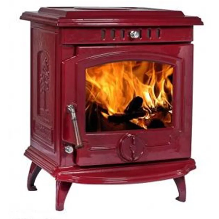 New Design Cubic Steel Factory Price High Quality Customizable  9 kw Mini Indoor Wood Stove