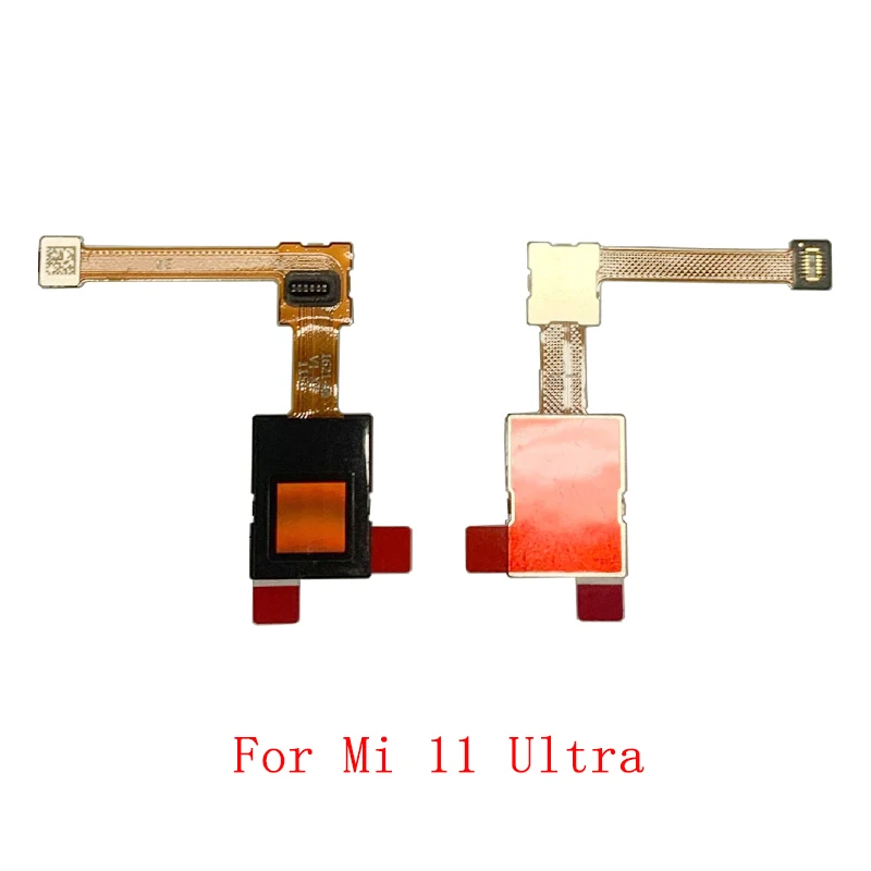 Original Fingerprint Sensor Scanner Home Button Flex Cable For Xiaomi Mi 10 11 Ultra Note 10 Pro Touch Sensor Repair Parts