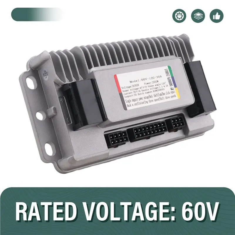 ABKV-2X Citycoco 2000W Motor Brushless Controller 60V 35A For Chinese Halei Citycoco Electric Scooter Controller