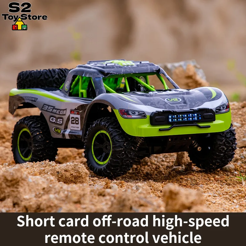 JJRC New Model 1/10 Scale All-Terrain RC Short Course Truck 4WD Crash-Resistant Design for Off-Road Bashing & Crawling
