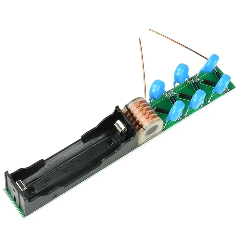 TFORU-DC 3.7V Boost 40Kv Pulse Arc Ignition Module High Voltage Inverter Generator High Voltage Igniter With Battery Holder