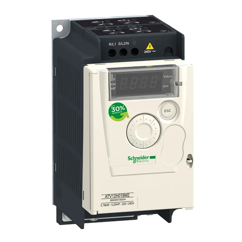 In Stock Original New Schnei-der ATV12H018M2 Variable Speed Drive ATV12 0.18kW 0.25hp 200 to 240V 1 phase Good Price