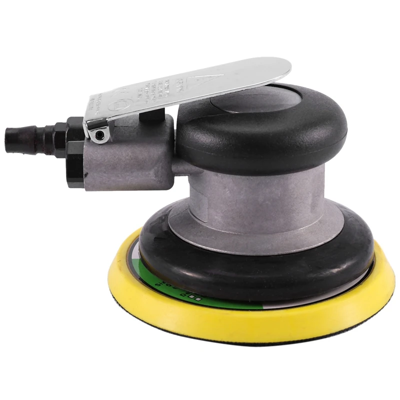 

5 Inch Non-Vacuum Matte Surface Circular Pneumatic Sandpaper Random Orbital Air Sander Polished Grinding Machine Hand Tools