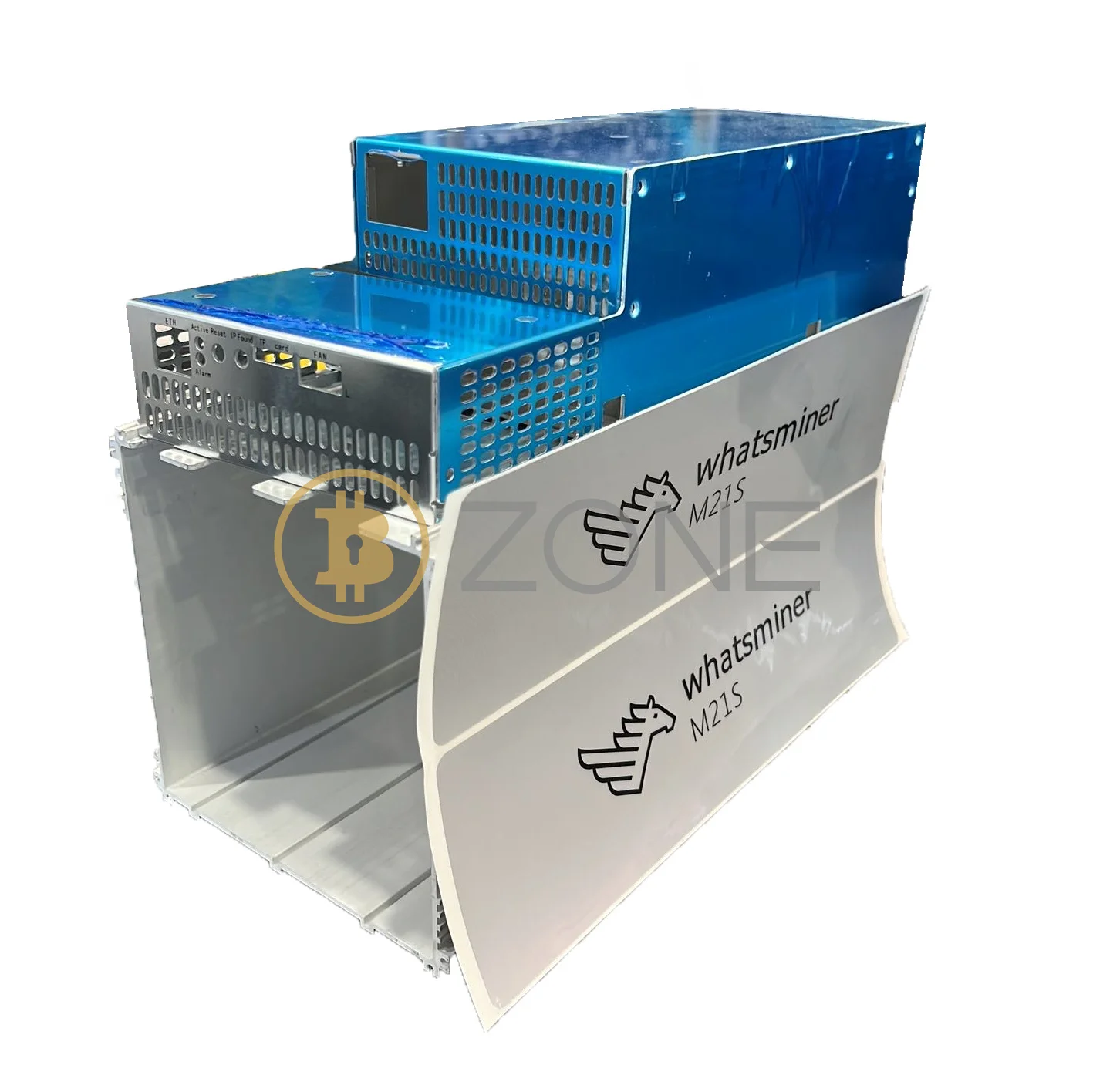 Whatsminer Aluminum Silver Case Body Box For M20s M21s M30s M31s Miner Outer Casing Covering Housing Empty Shell