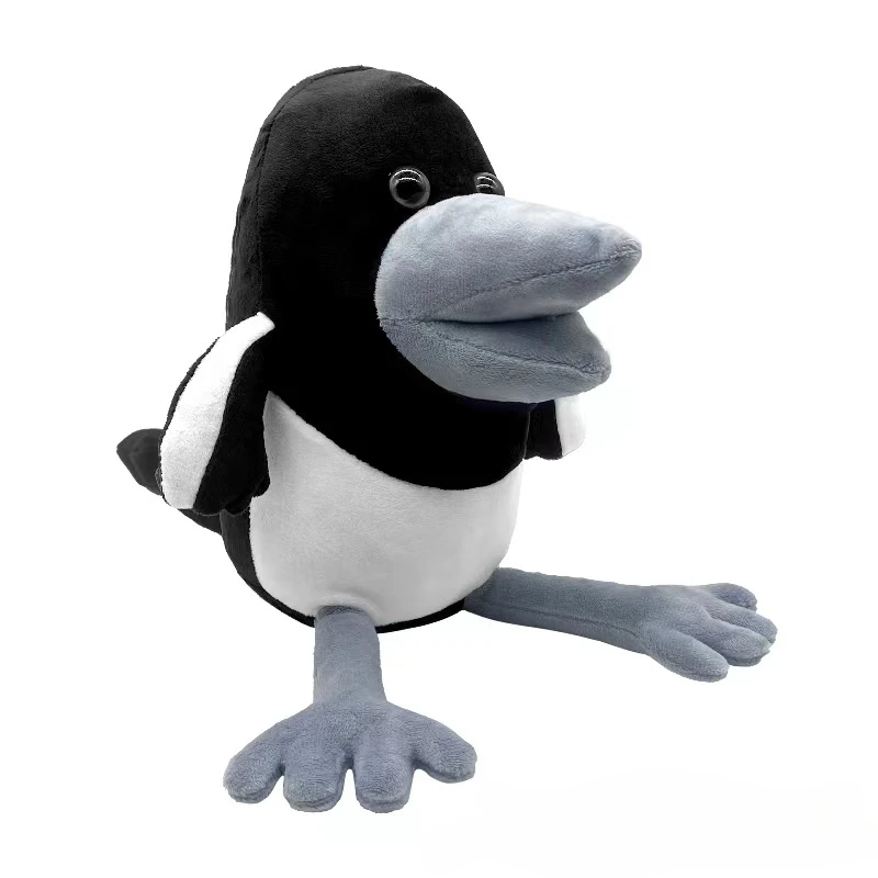 

Steve and Maggie Plush Toy Magpie Crow Stuffed Dolls Animals Plushie Figure Sofa Decoration Peluche Pillow Kids Christmas Gifts