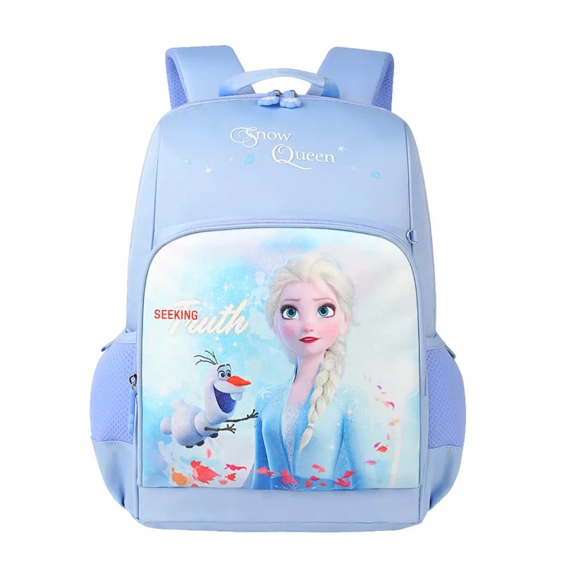 

Disney A Frozen School Bags for Girls Elsa Anna Olaf Causal Large Capacity Water Proof Primary Student Orthopedic Back Mochilars