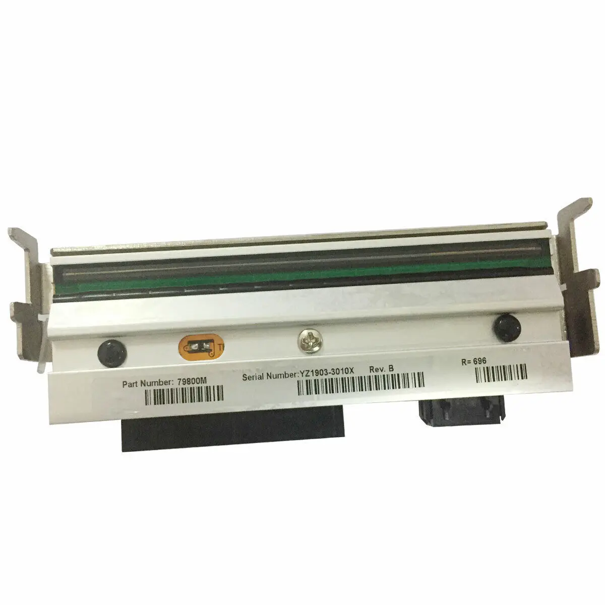 Compatible 80% New Thermal Transfer Printhead 79800M For Zebra ZM400 203dpi Thermal Barcode Printer Parts Print Head