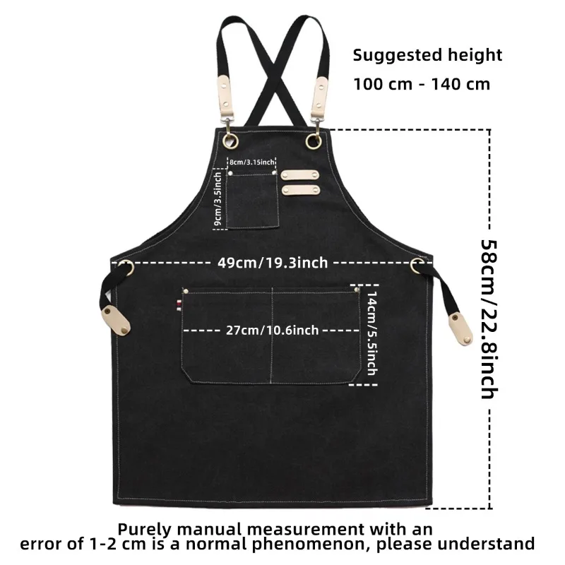 Canvas Kids Aprons Painting Apron Baking Kitchen Apron Children Smock Kindergarten Feeding Bib for Baby Overclothes