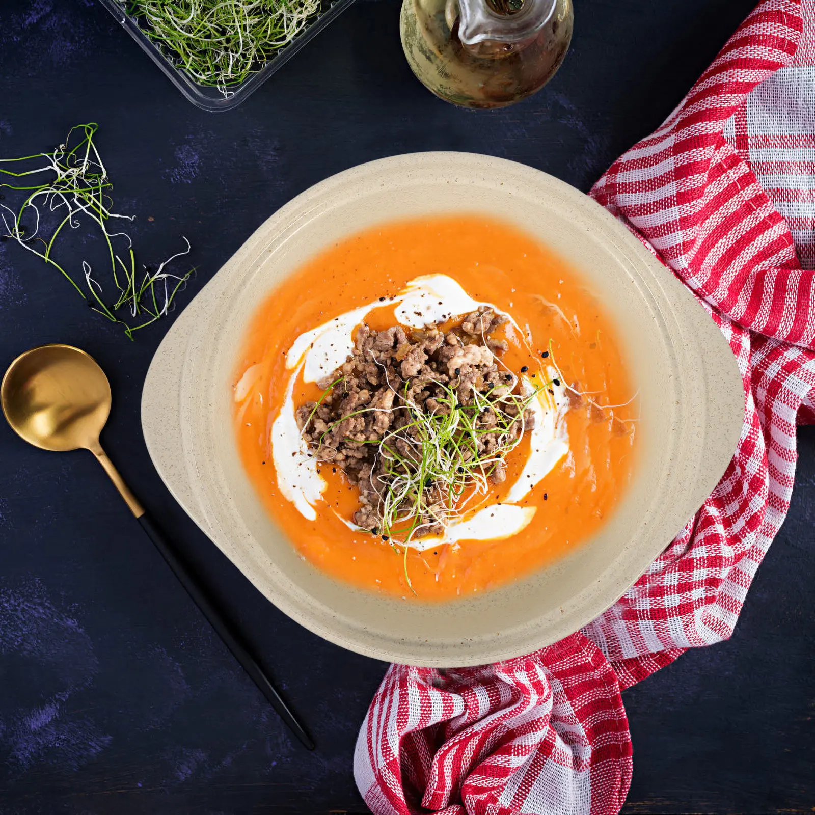 

Детская термомиска с двойными ручками для каши, супа, лапши, риса, фруктовых салатов, с защитой от ожогов, контейнер для еды