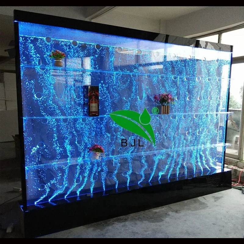 Custom, Party Led Acryl Swirl Water Bubble Whisky/Bar/Wijn Display Plank Rek