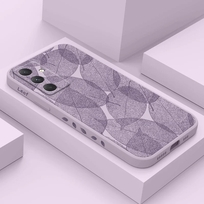 

Green Leaf Veins Phone Case For Samsung Galaxy A56 A36 A26 A16 A06 A17 A07 A55 A35 A25 A15 A05 A54 A34 A24 A14 A04 4G 5G Cover