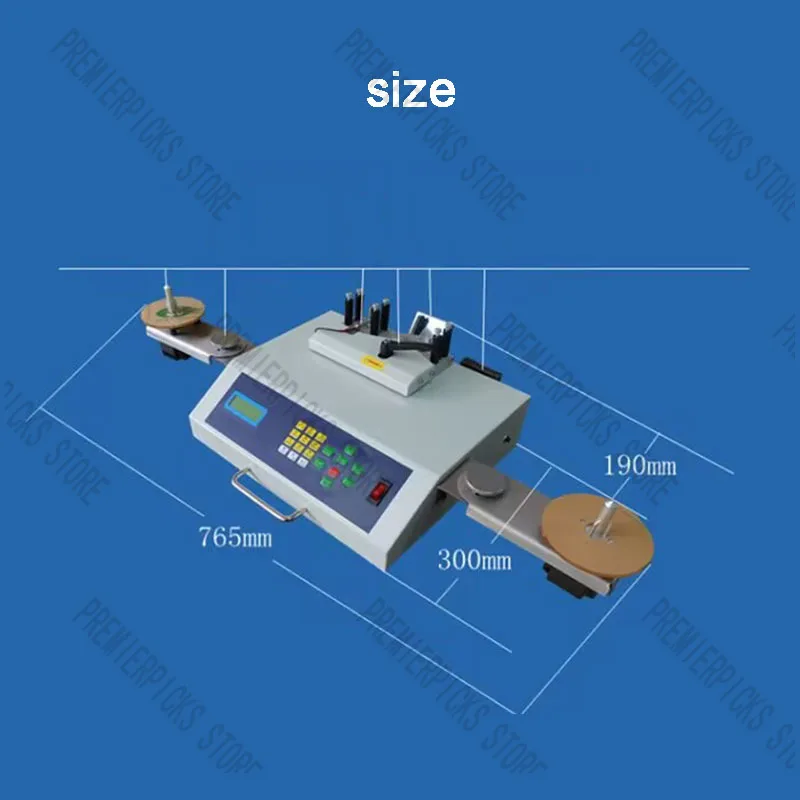 Automatic Part Counter Counting Machine Adjustable Speed 23 Step Motor Resistance Chip Inductance