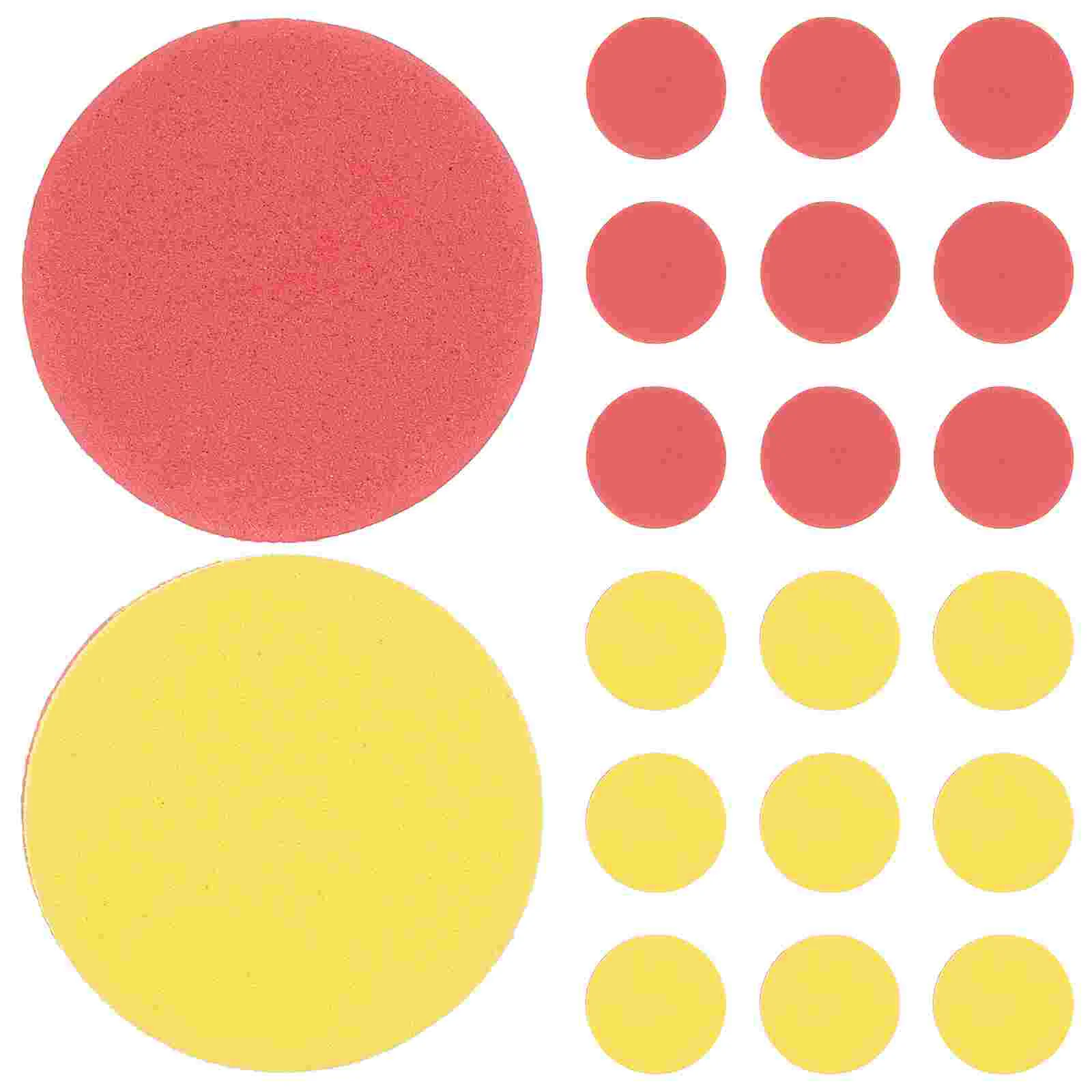 100 Pcs Early Childhood Counting Discs Number Cognitive Toy Mini Educational Eva Chips Kids Math Counters