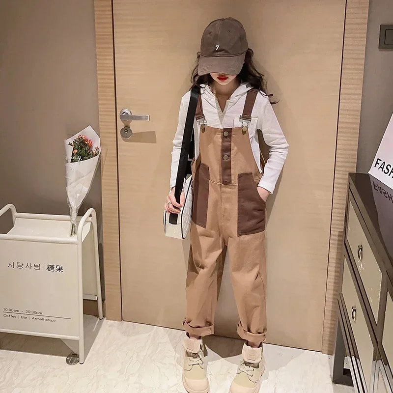 ילדים rompers בנות בד בד כותנה כיסים רופפים ילדים כללי ילדים כללי ילדים ילדים בגדי גברים מזדמנים בגדי ילדים 13