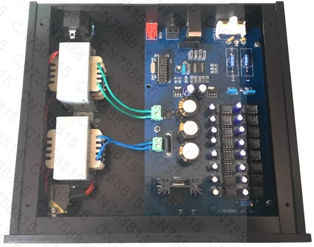 

Reproducible TDA1541 analog sound quality, L1543DAC 16X parallel TDA1543HiFi thermal decoder
