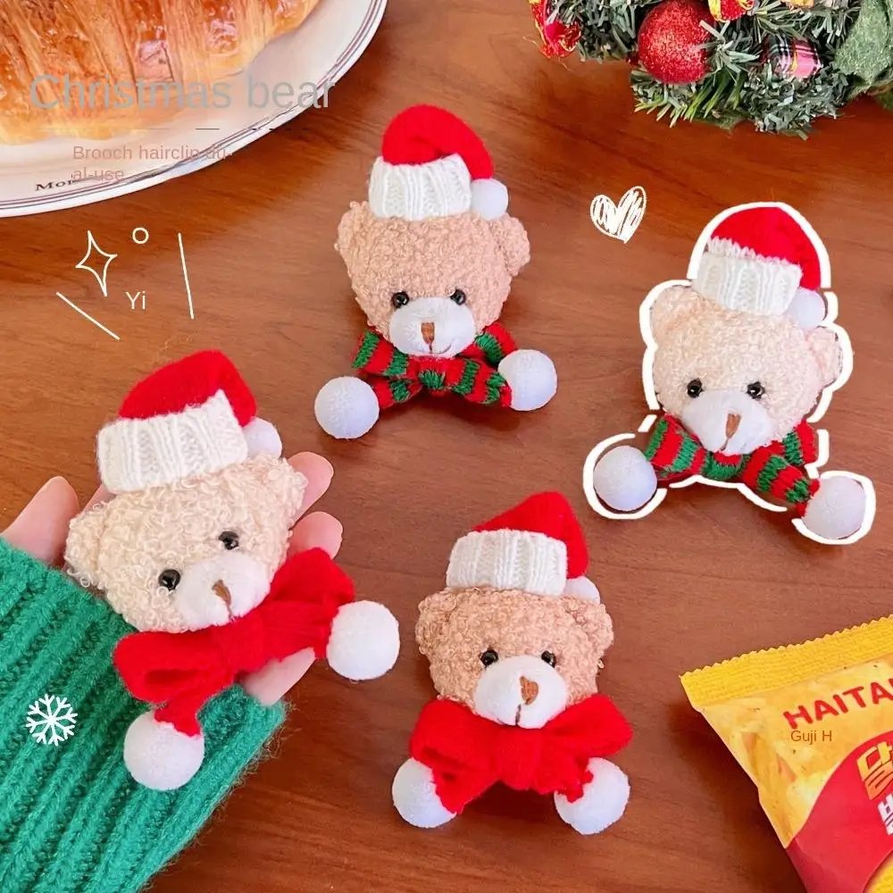 Niche Design Ins Stijl Pop Sjaal Legering Kerstcadeau Kleding Accessoire Vrouwen Broche Mode-sieraden Kerst Broche