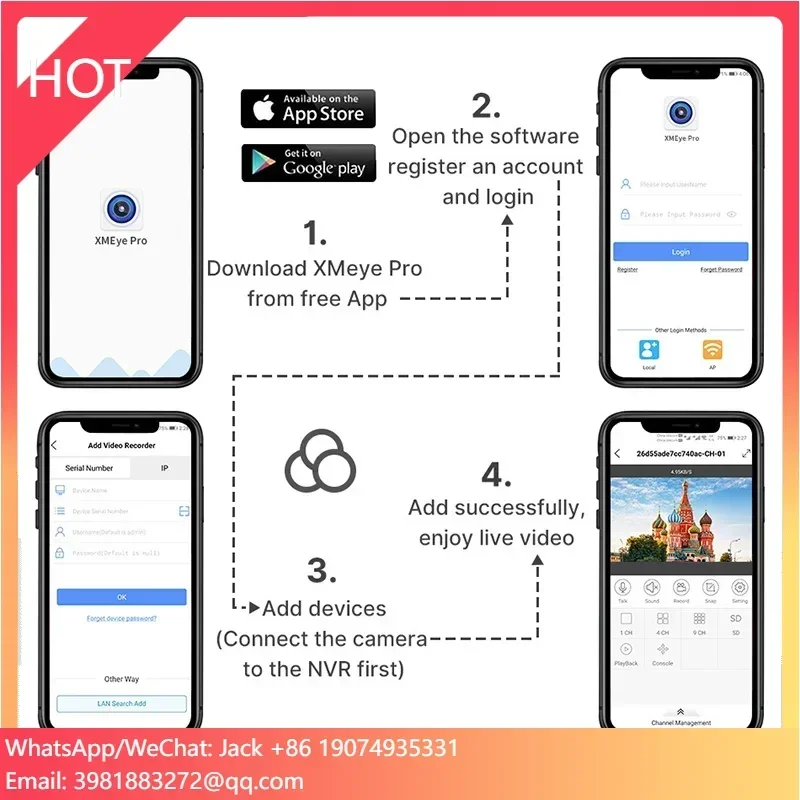

16ch NVR Recorder IP Network 16 Channel 8MP 4K Full HD POE NVR Security Network Video Recorder