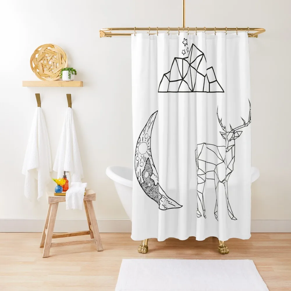 

Sarah J Maas Worlds Pack Shower Curtain Bathroom Fabric Elegant Bathroom Bathroom Shower Set For Curtain