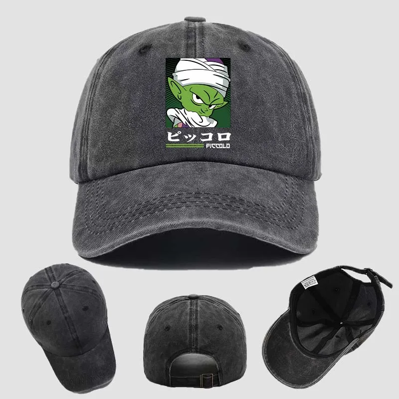Dragon Balles Figures Peaked Caps Cartoon Anime Printed Boy Hats Trendy Cool Baseball Cap Summer Leisure Outdoor Hat Headwear view 5