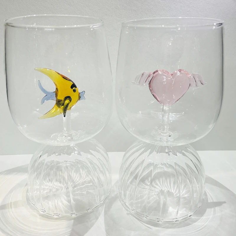 Creative Wine Glasses for Lady, Goblet, Water Glass, Fairy Glass,Wedding, Birthday Gifts, Hotel Bar Decoration Accessories