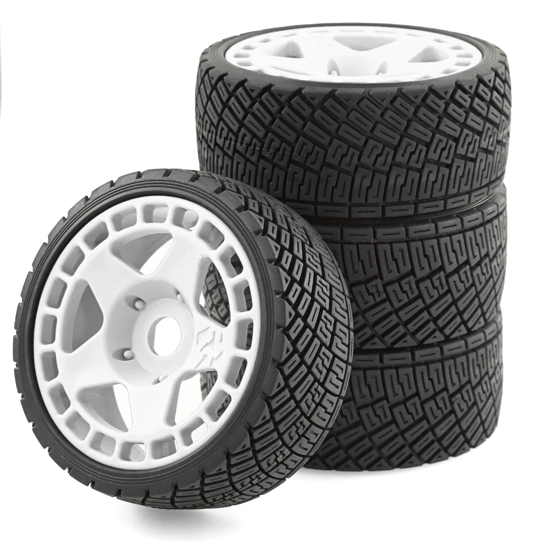 

4pcs 98mm 1/8 1/7 RC Off-Road Buggy Wheels Tire 17mm Hex for ARRMA Typhon Talion Traxxas Redcat Team Losi Kyosho HPI HSP VRX RC