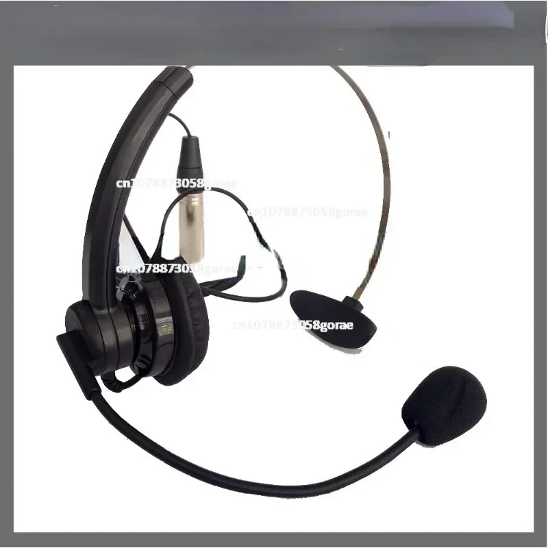 

For NE-11 Super Light Headband With Microphone Intercom Headset XLR Connector 4 Pin 5Pin