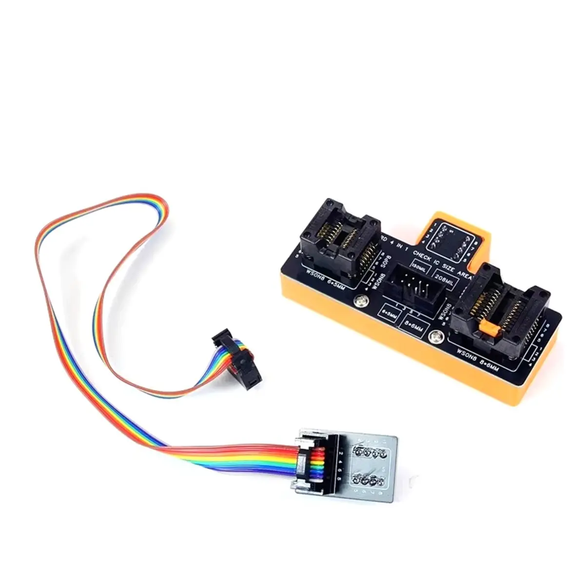 SOP8/WSON8/QDFN8 Programmer Adapter for CH341/RT809H//TL886 Series Programmer Connector
