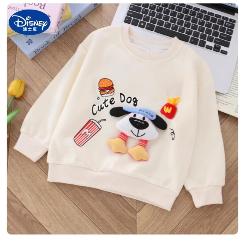 

Disney Kids' Cotton Hoodie | 3D Character Plush Hoodie with Cartoon Doll Design for Boys & Girls