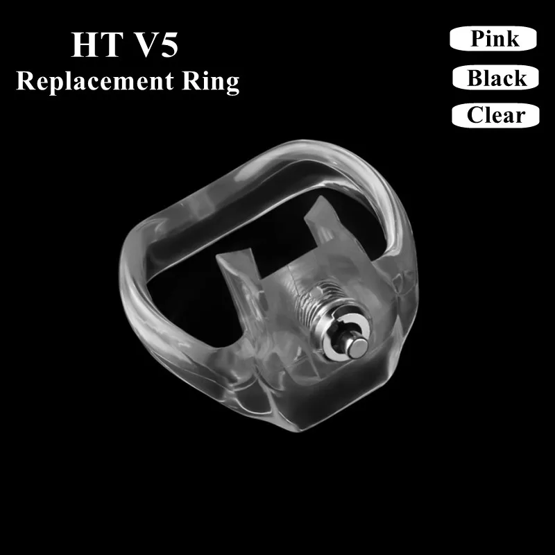 HT-V5 Click&Lock 36/40/45/50mm Accessory Ring,Male Chastity Device,Cock Cage Accessories,Penis Ring,BDSM Sex Toy For Men Gay