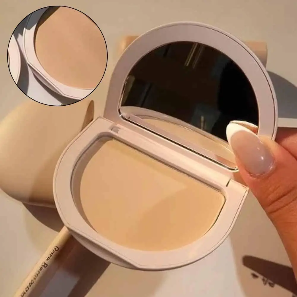 3 couleurs maquillage poudre pour le visage éclaircir contrôle de l'huile maquillage nu poudre pressée fond de teint Base de maquillage cosmétiques