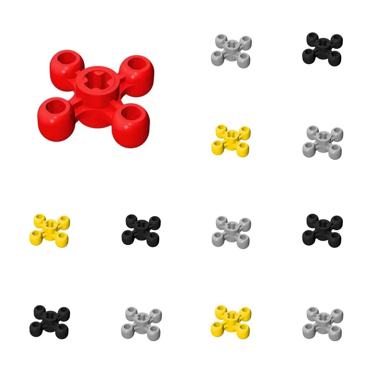 50pcs Buildings Blocks 32072 Technical Knob Cog Gear Wheel Bricks Collections Bulk Modular GBC Toys For Technical MOC