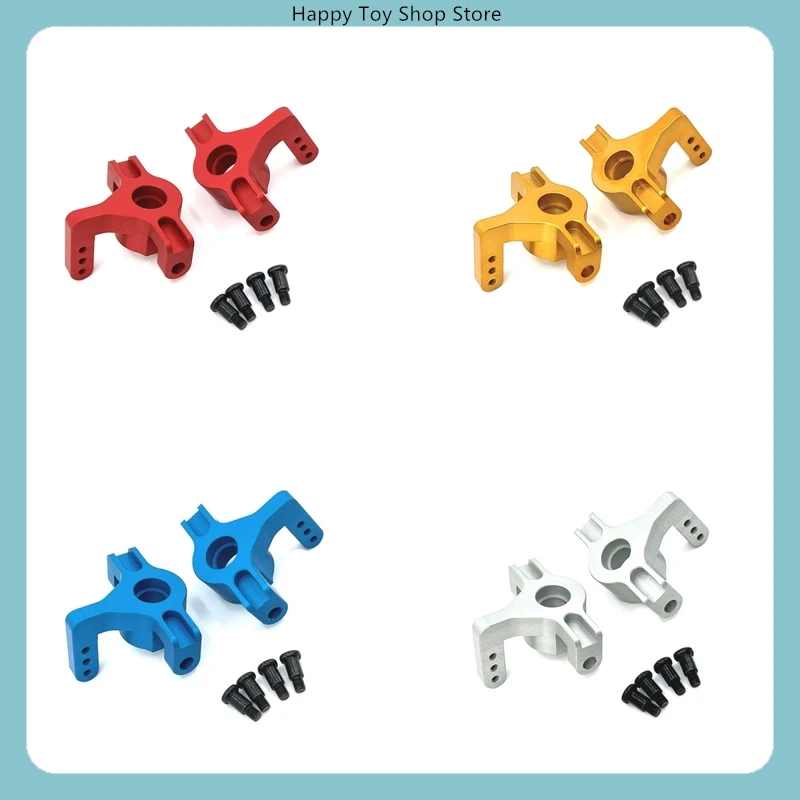 

WLtoys 1/10 Scale RC Car 104016 104018 104009 Metal Upgrade Front Steering Knuckle Spare Parts​