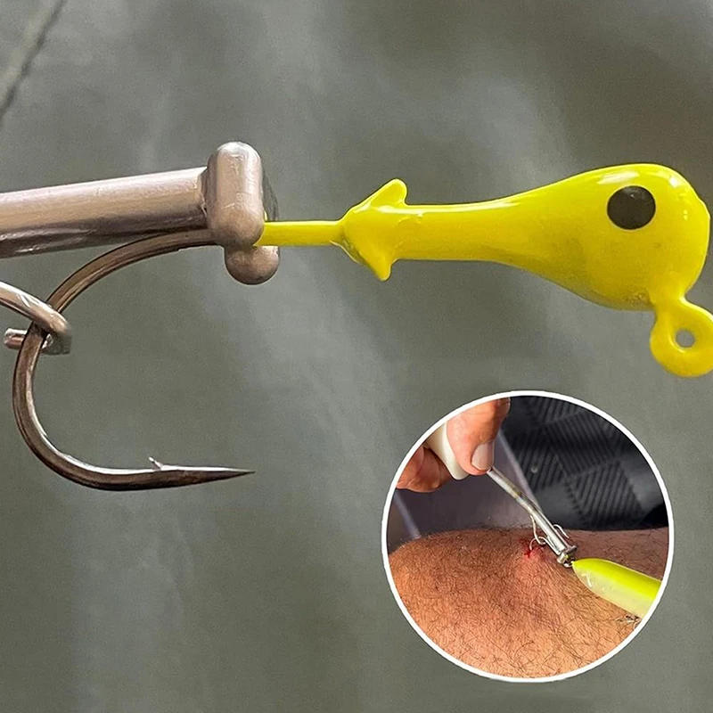 Quick Release Fishhook Extractor Fish Hook Remover Fishing Hook Quick Removal Device Security Extractor Fishhook Disconnect