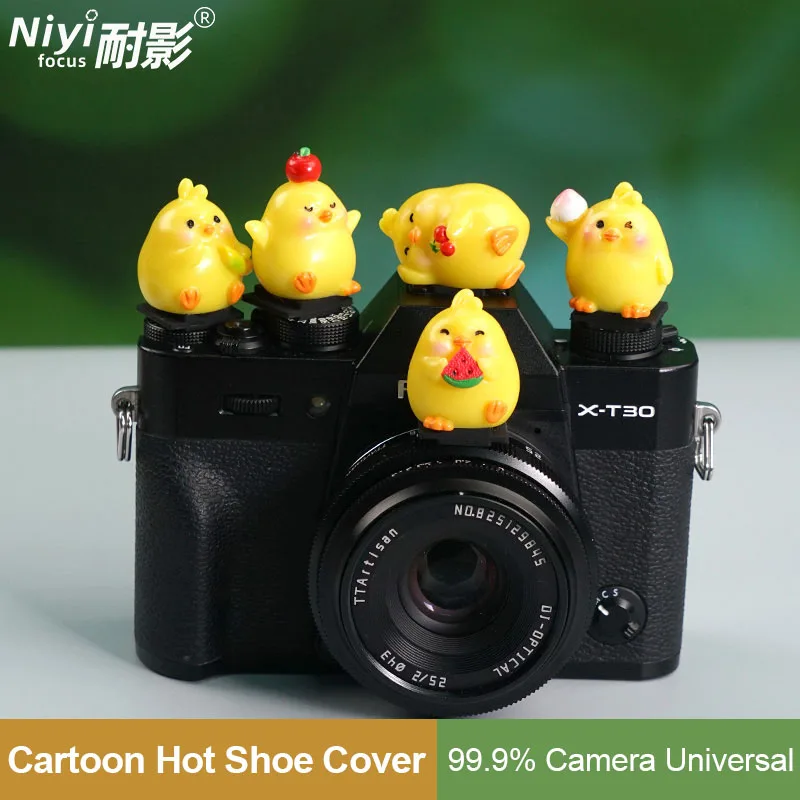 Camera Hot Shoe Cover Universal Soft Silicone 3D Cartoon Animal Cold Shoe Cap Protecotor for SONY NIKON CANON FUJI PENTAX OLYMPU