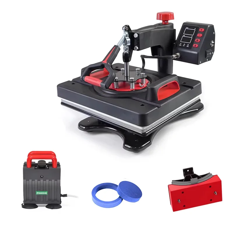11-in-1 Heat Transfer Machine 8-in-1 Sublimation Heat Transfer Machine 360° Swing Arm Heat Transfer Machine Digital T-Shirt Pres