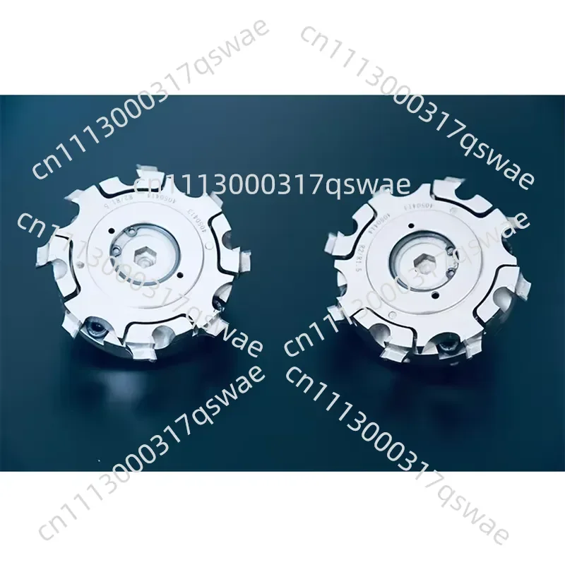 Diamond radius woodworking tools, milling cutters, profile cutters, a set of two pieces
