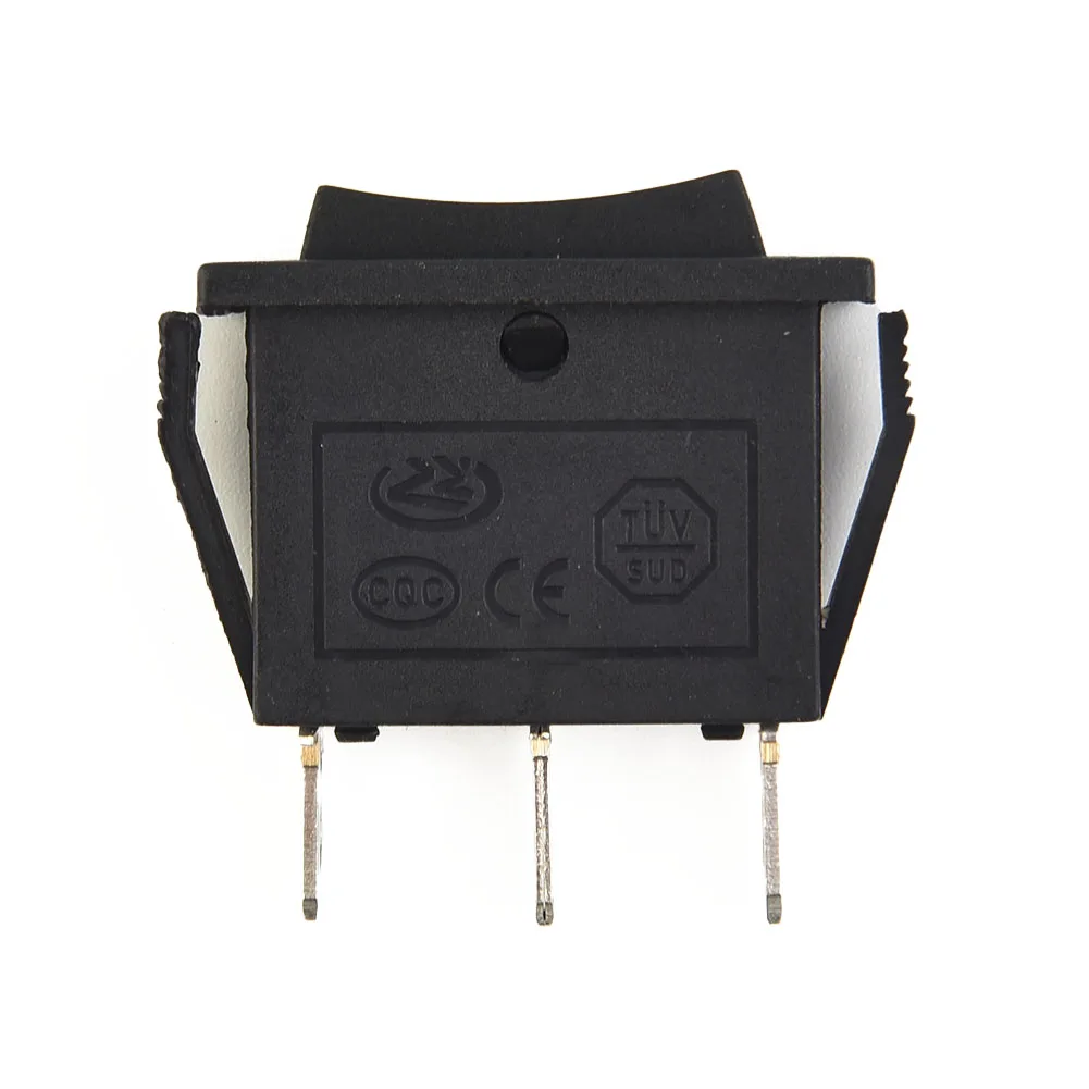 SPDT Black Rocker Switch 3 Position On Off On for Car Dash Boat 12V, 16A 250VAC Rating, Perfect for Cars, Boats, Hobbyists