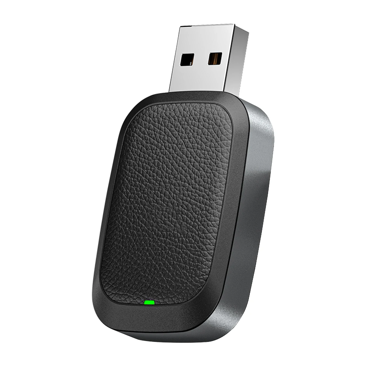 

Беспроводной адаптер CarPlay, подключение и использование, стабильное управление, без задержек, подходит для iPhone, с USB-портом (черный)