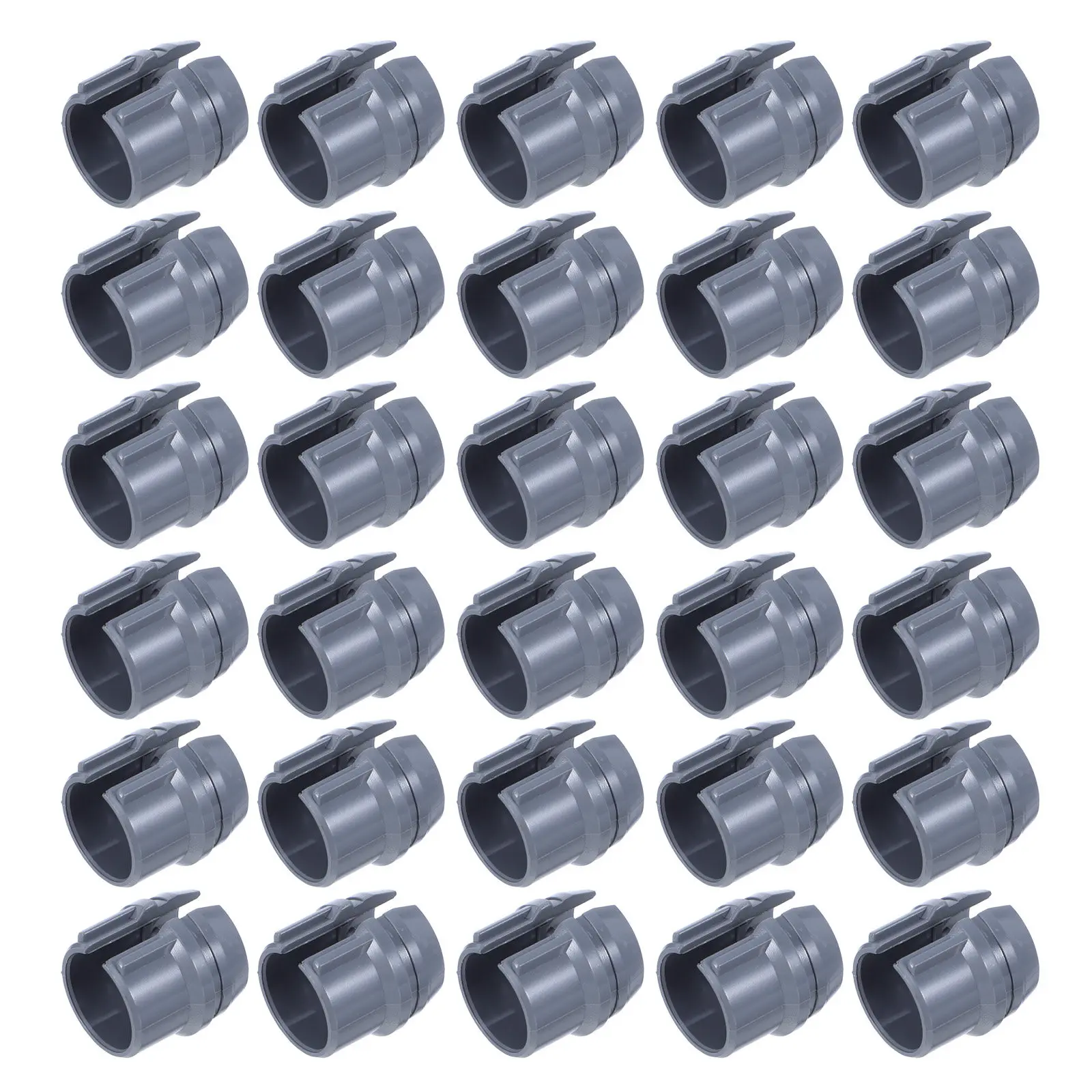 50Pcs Plastic Push in Wire Connector Snap Style Non Metallic Cable Fixing Buckle Electrical Box Wire Holder Commercial Wiring