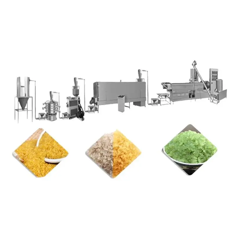Instant Self‑Heating Nutritional Rice Production Line, Automatic Artificial Reconstituted‑Rice Extruding & Puffing Machine