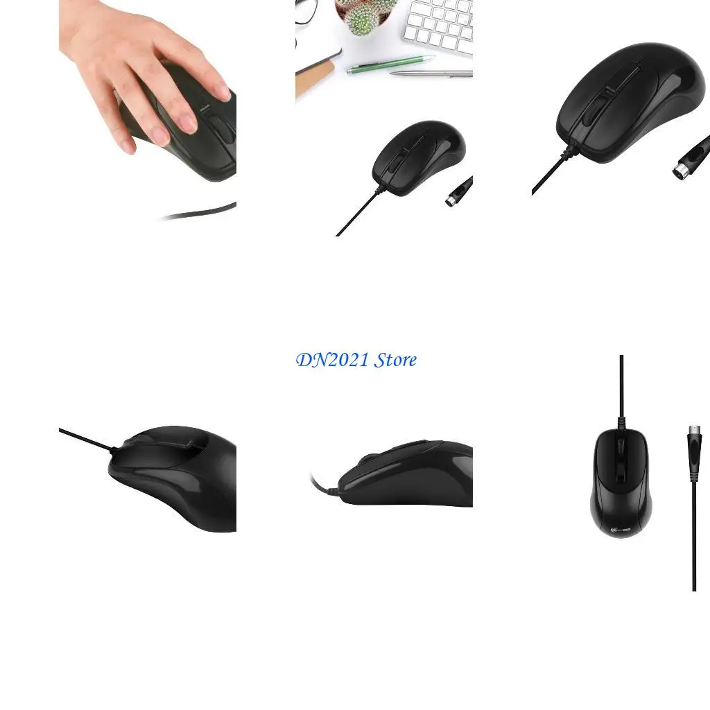 F3KE Wire Optical Mouse Lightweight Ergonomic High Accuracy Gaming Mouse 800DPI for Console Desktop Computer Accessories
