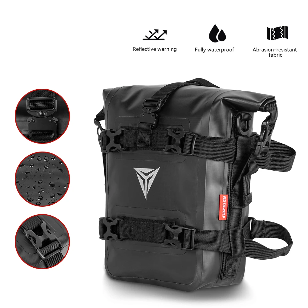 

Waterproof Bag Bumpers Bag For BMW R1200GS R1250GS ADV HONDA NC750X CB500X Suzuki DL650 Motorcycle Frame Crash Bars Bag