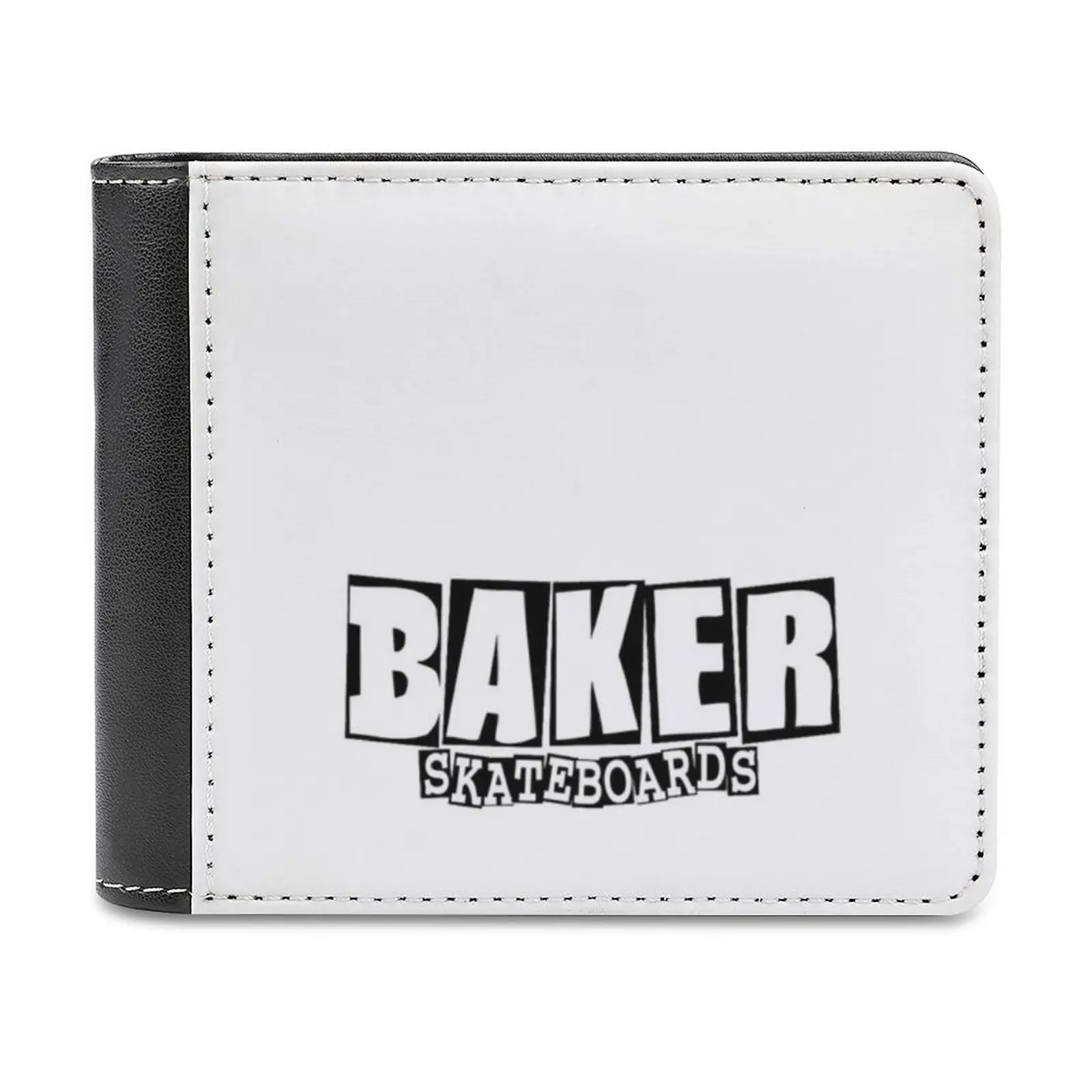 Baker Skateboards New Men Wallets Pu Leather Men Purse High Quality Male Wallet Baker Skateboards Personalized Wallet Pattern
